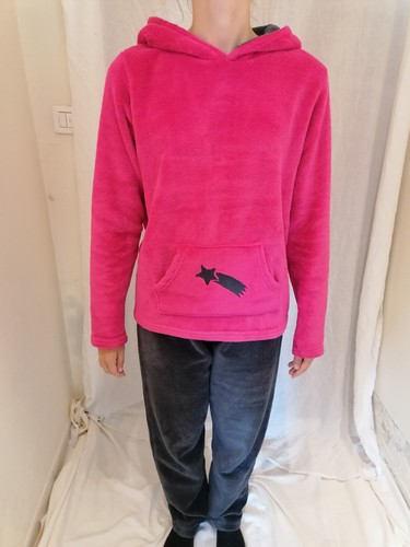 Pyjama capuche polaire - en,