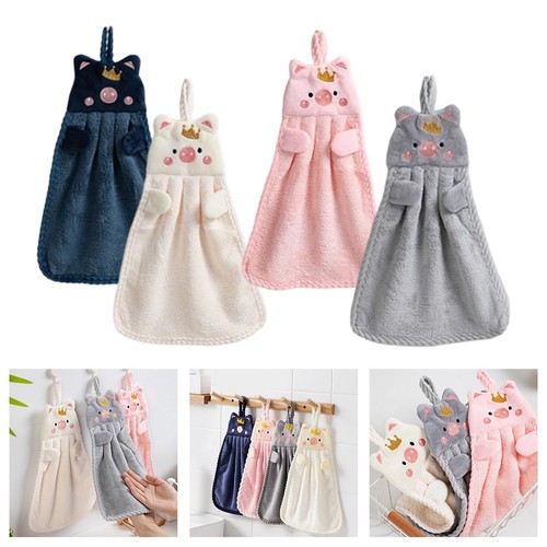 Adorable serviette broder - serviette,