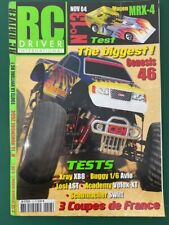 Revue RC Driver N°13 Novembre 2004 (Mugen MRX4 - Xray XB8 - LOSI LST - Velox XT)