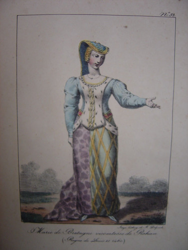 Grande lithographie marie - lithographie, de