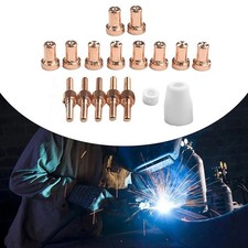 Kit Consommables 17PCS pour PT31 Plasma Cutter Buse Électrode pour CUT40