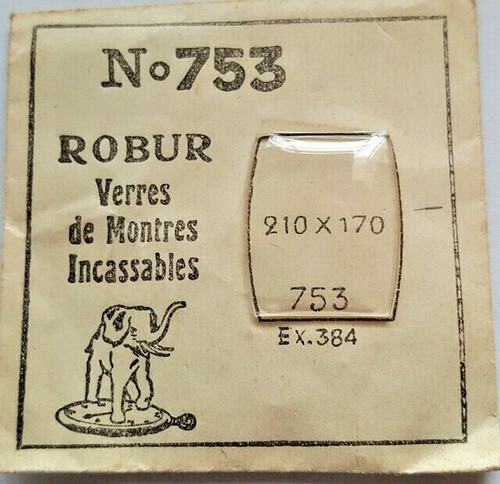 Verre robur plexi 753 - robur, pour
