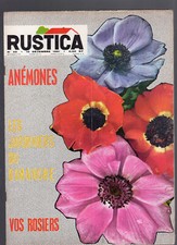RUSTICA N°50 1961 Anémone