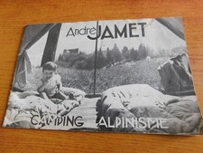 CATALOGUE ANDRE JAMET  CAMPING ALPINISME 44 PAGES
