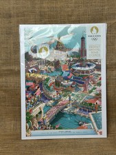 AFFICHE OFFICIELLE PARIS 2024 JEUX OLYMPIQUES UGO GATTONI