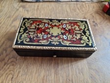boite a timbre marqueterie