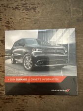 2014 DODGE DURANGO OWNERS