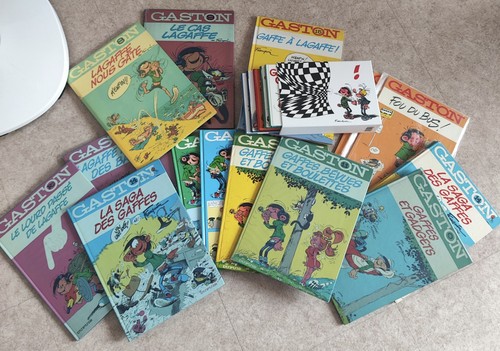 Gaston lagaffe lot albums - lot, 15