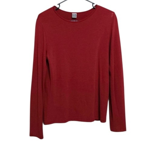 Lilith rust wool - wool, knit