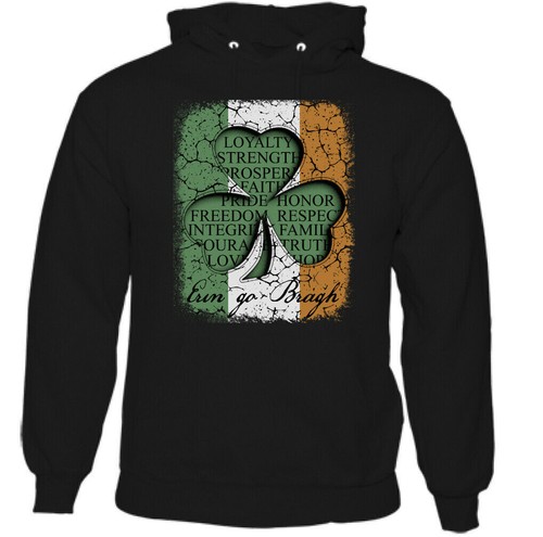 Irlandais capuche st - irlandais,