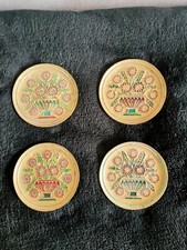 Dessous De Verres En Laiton Et