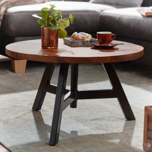 Finebuy table basse ronde - table,
