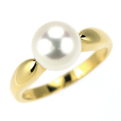 Bague perles mikimoto - mikimoto, k18yg