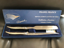⭕ Superbes couverts service jambon Laguiole de table Pradel Luxinox