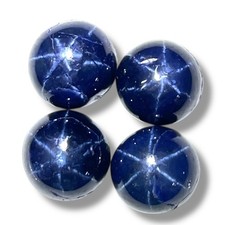 4 Pièces Naturel Étoile Bleu