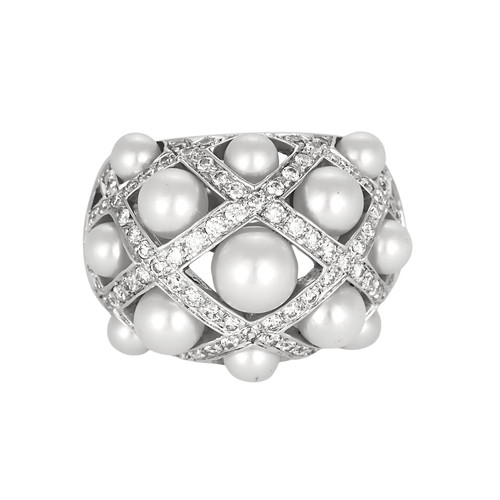 Chanel baroque bague dôme - baroque,