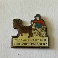 13 - Pin's CHEVRES EN SULKY -