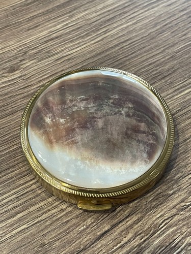 Ancien poudrier nacre - poudrier, en