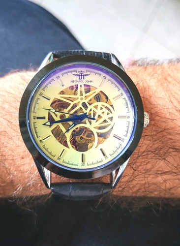 Montre squelette automatique - montre,