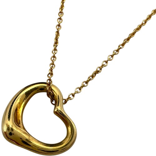 Collier cœur ouvert - , tiffany