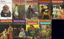 Trésors de la littérature française – Lot de 9 livres de poche
