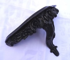 Table Console M Baroque Noir 31x21x12 CM Rétro Miroir Mural Dépôt Gothique