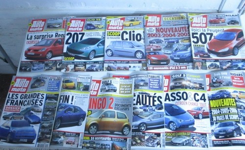 Lot revues action auto moto - revues,