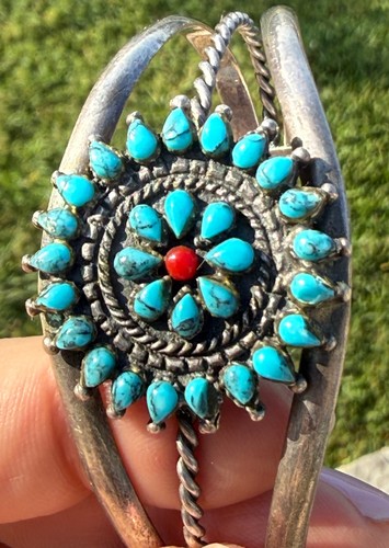 Ancien bracelet manchette - bracelet,