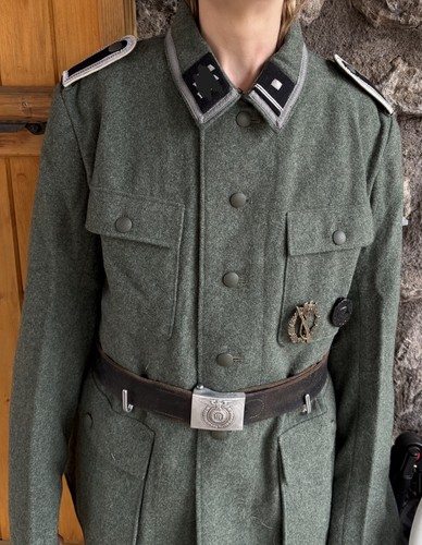Militaria allemand feldbluse - militaria,