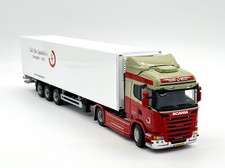 Scania streamline highline reefer trailer "Vijn Logistiek" WSI truck models 1:50
