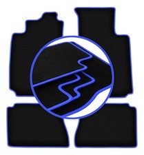 Tapis de sol en Velours noir