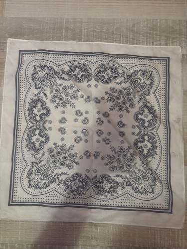 Foulard carré femme blanc - , et