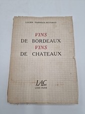 livre sur les VINS de CHATEAUX