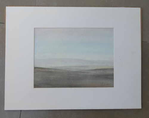 Tableau aquarelle signé