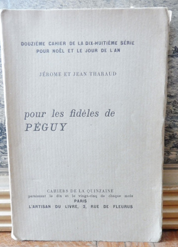 Pour les fidèles - de, péguy