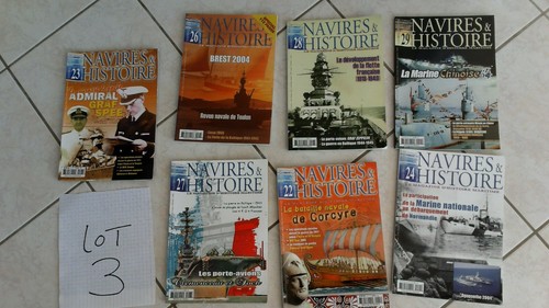 Lot magazines navires - magazines-navires, &