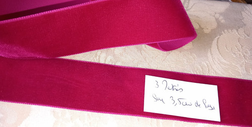 Ancien ruban velours - ancien,