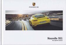 Catalogue Brochure Porsche 911 / Cabrio / Targa (991) 03/2016 France