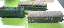 BB 8051 HORNBY ET SES WAGONS EN O