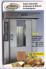 AFRIQUE TELECARTE / PHONECARD .. ALGERIE 140U GEM1B SOMAB BOULANGERIE CHIP/PUCE