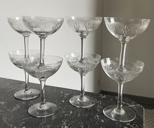 Lot De 8 Coupes À Champagne