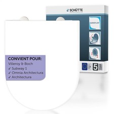 Abattant WC compatible avec
