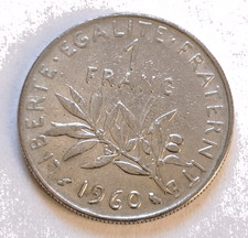 Pièce de 1 Franc RF semeuse -