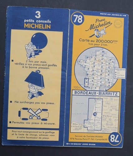 Carte michelin old - carte,