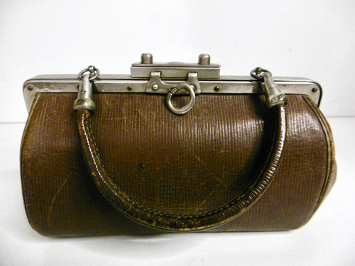 Sac main ancien cuir - main,