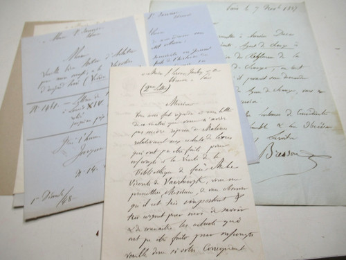 Jacques bresson autographe - jacques,