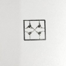 4 Écrous Papillon - Env. ø