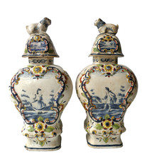 Pots couverts / potiches vases