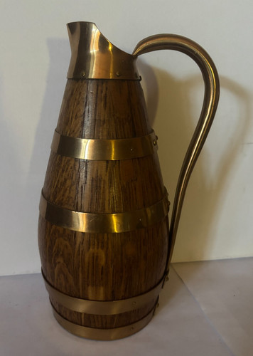 Pichet vin bois chêne - pichet,