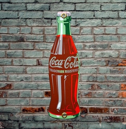 Plaque émaillée coca cola - plaque,